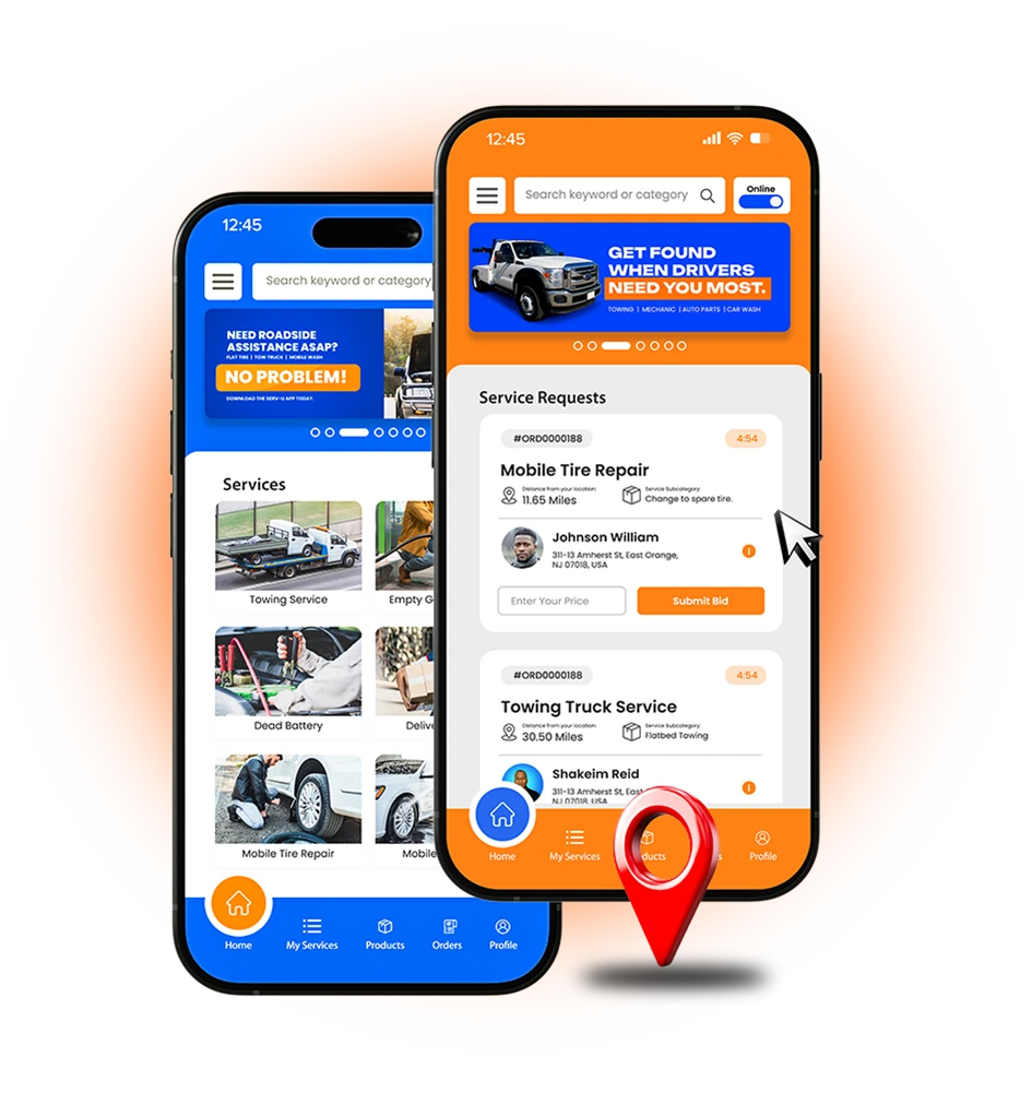 Web - Serv-U Hub Emergency Roadside Service Assistance New Jersey USA - Roadside Service